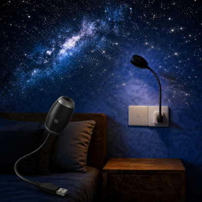 Night sky projector portable , Adjustable Brightness Control Eye‑Caring LED Night Light